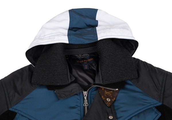 Louis Vuitton Cotton Track Suit (Jacket & Pants) SZ XXL Black