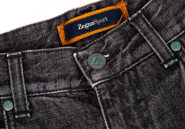 Zegna Sport Washed Jeans Black 32 | PLAYFUL