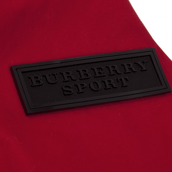 BURBERRY SPORT Nylon jacket hood Red S | PLAYFUL