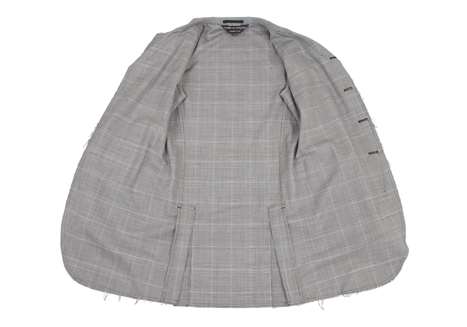 Comme des Garcons Homme Plus グレンチェック コート-