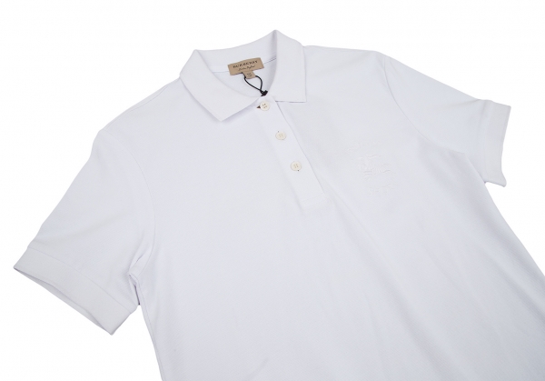 Burberry Equestrian Knight Embroidery Polo Shirt Second Hand / Selling
