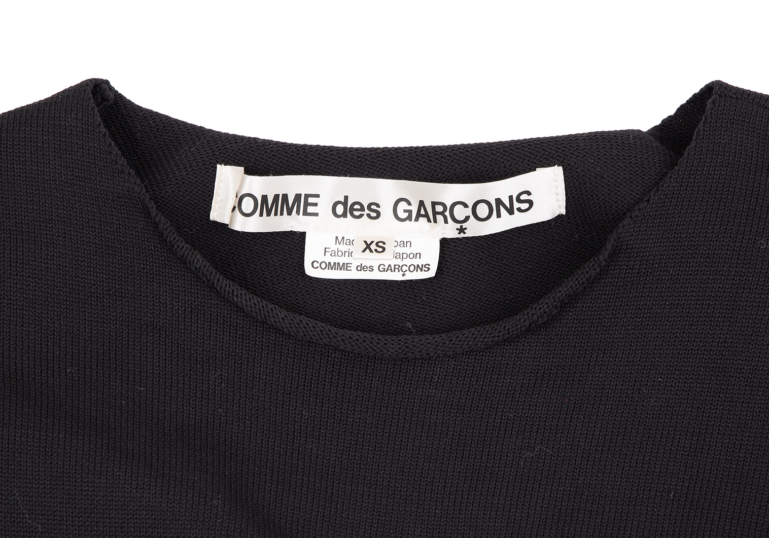 コムデギャルソンCOMME des GARCONS 中綿ふくれリボンデザインポリ