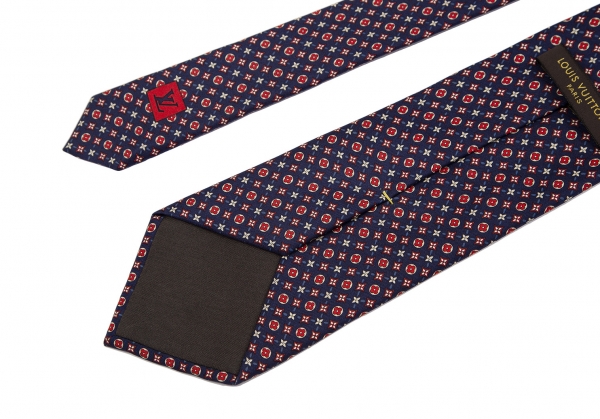 Louis Vuitton Pattern Print Tie