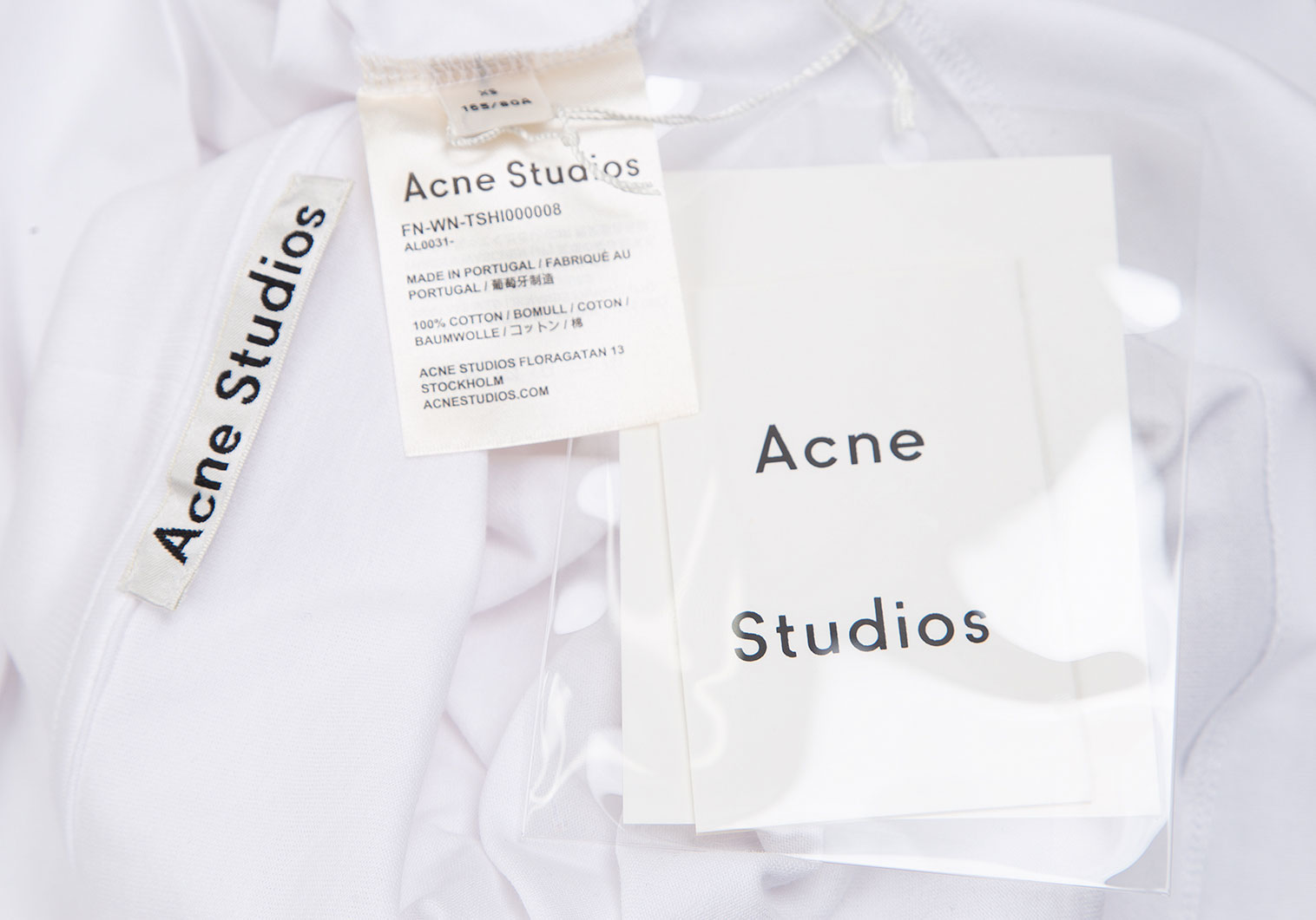 acne studios tシャツ リボン floragatan13 半袖-