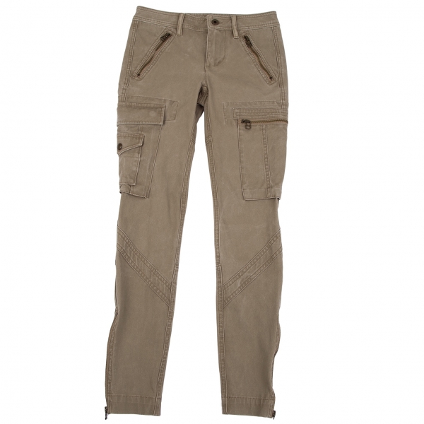 RALPH LAUREN BLACK LABEL Cargo Pants Women's 4 Navy Blue Tactial slacks  Pockets