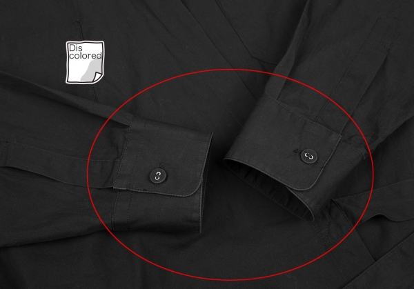 Jean-Paul GAULTIER CLASSIQUE Belt Mark Buttonless Long Sleeve