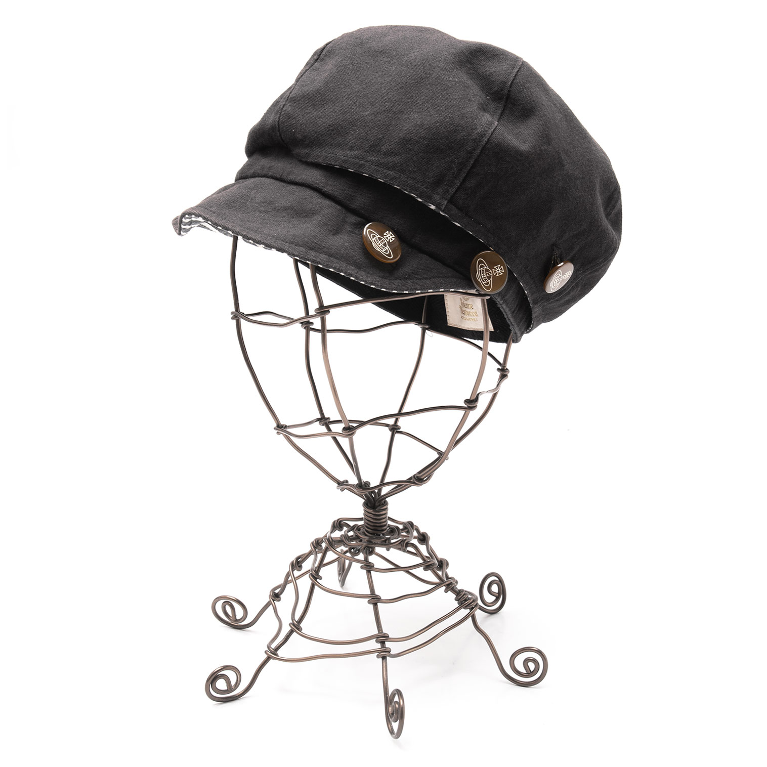 Vivienne Westwood レア ベレー帽 グレー - ハンチング
