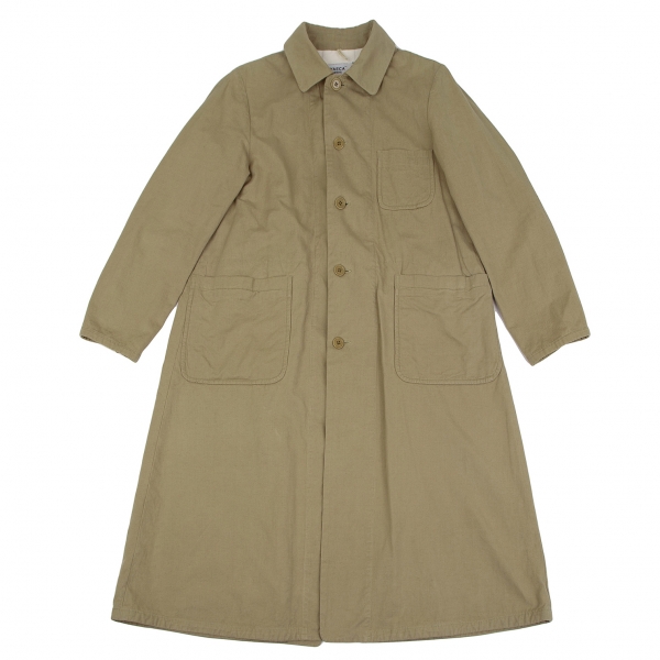 YAECA WRITE Japanese Fablic Coat Beige M | PLAYFUL