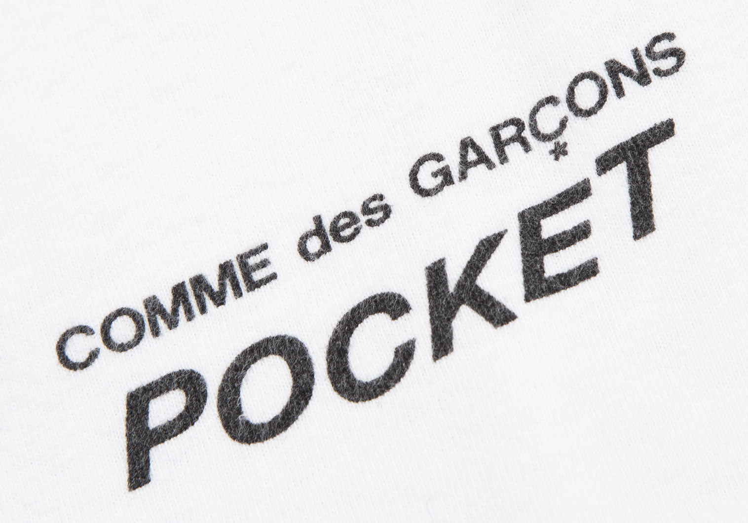 COMME des GARCONS POCKET レディース　Tシャツ　　L