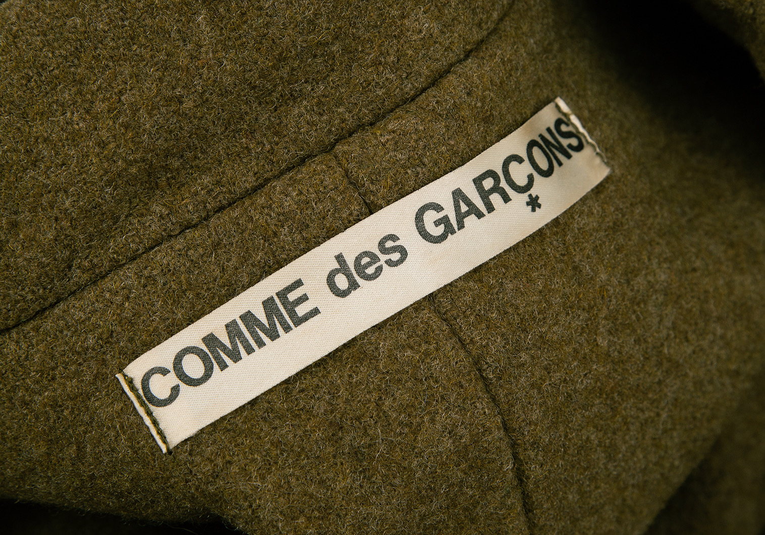 コムデギャルソンCOMME des GARCONS メルトンエポレット