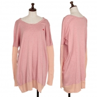  Vivienne Westwood Rib Switching Jersey Dress (Jumper) Pink 2
