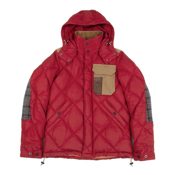 JUNYA WATANABE MAN COMME des GARCONS DUVETICA Down Jacket Red XS 