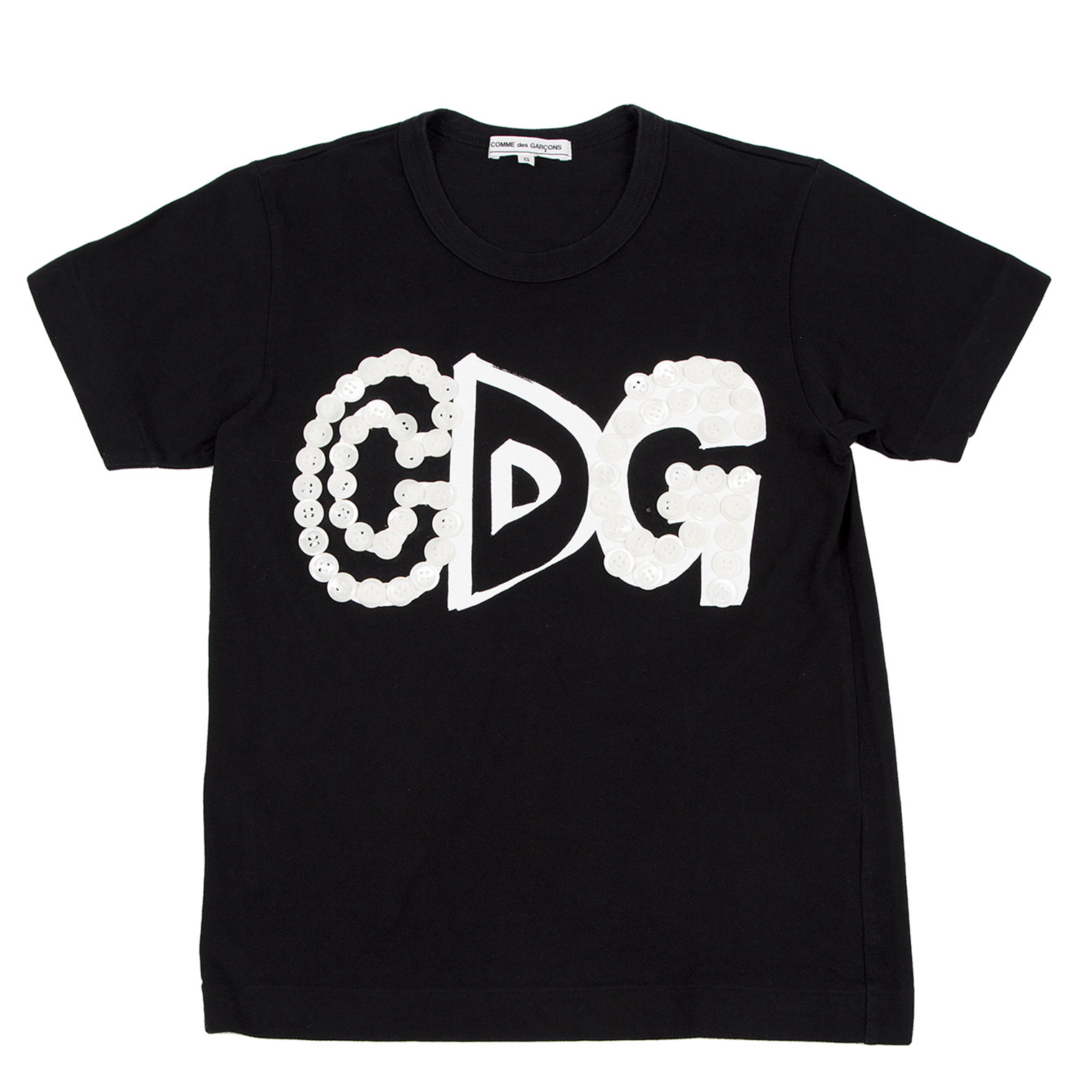 コムデギャルソン CDG T-shirt 新品未使用タグ付き 白 半袖Tシャツ ...