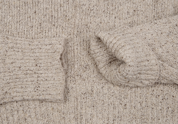 Yohji Yamamoto Furry-Knit Design Jumper
