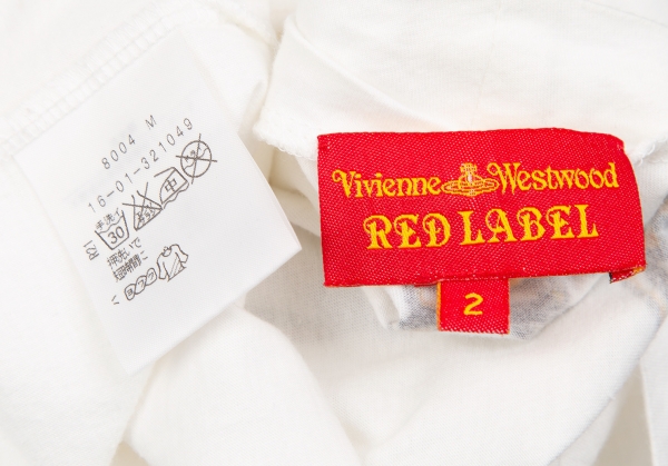 Vivienne Westwood Red Label Metal Bear Print T Shirt White 2 | PLAYFUL