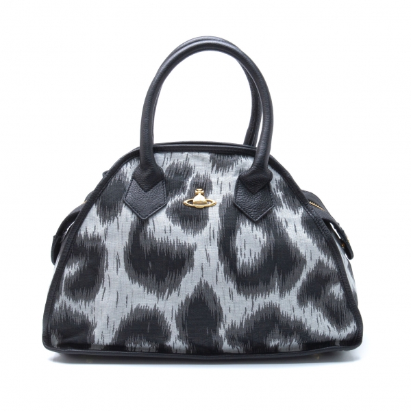 Vivienne Westwood Leopard Yasmine Bag Grey | PLAYFUL