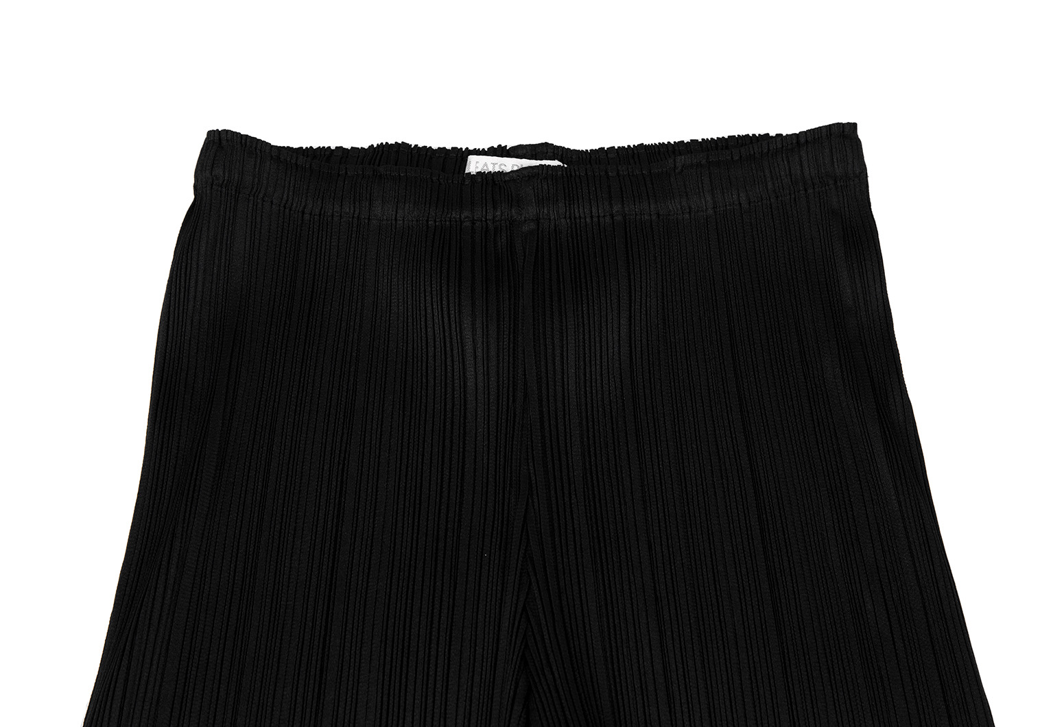 プリーツプリーズPLEATS PLEASE 裾ノットデザインプリーツクロップド ...