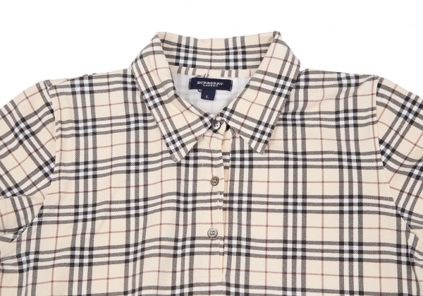 Burberry London Nova Check Short Sleeve Polo Shirt