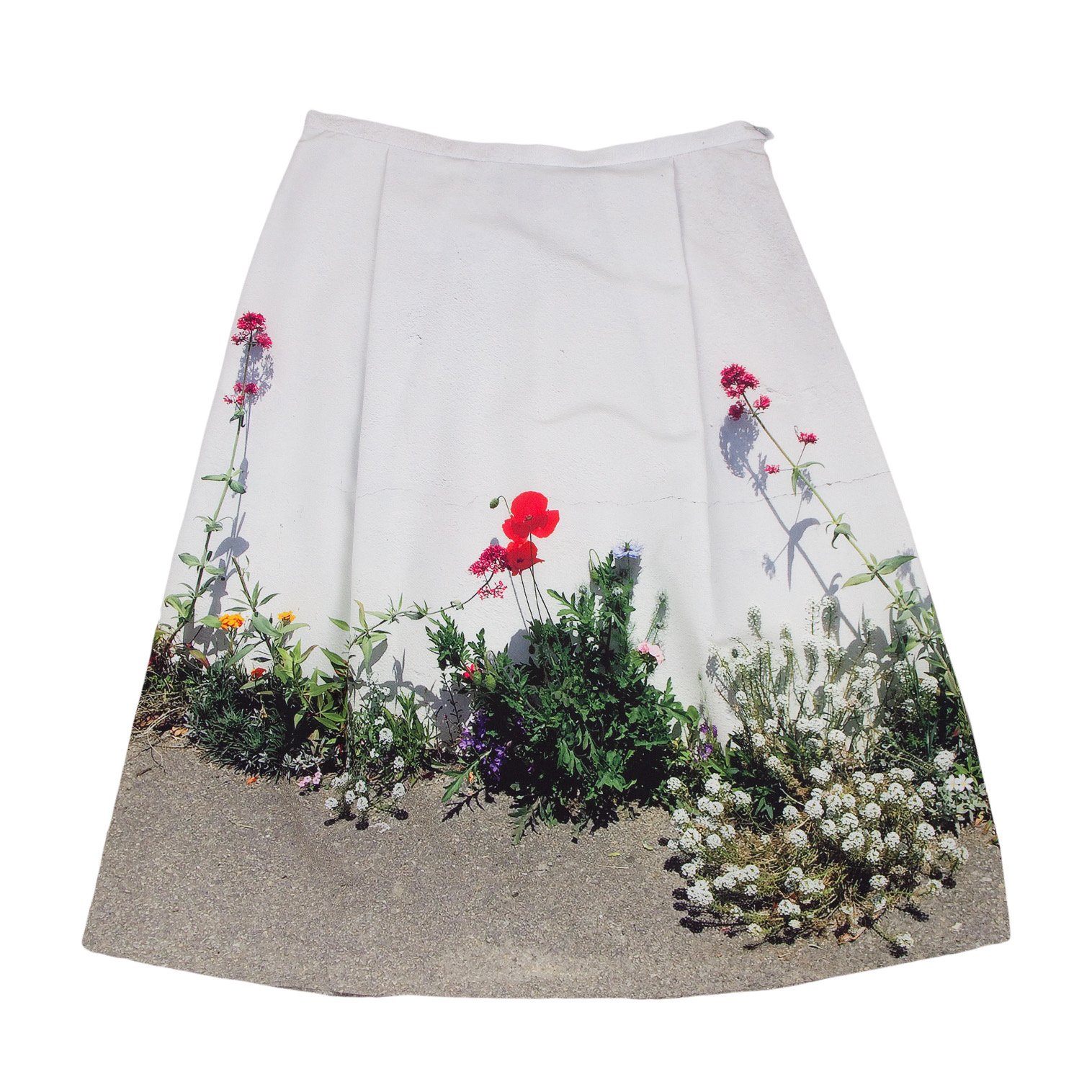 公式ショップ】 アニエス・ベーのガウラの花の写真プリントのスカート ...