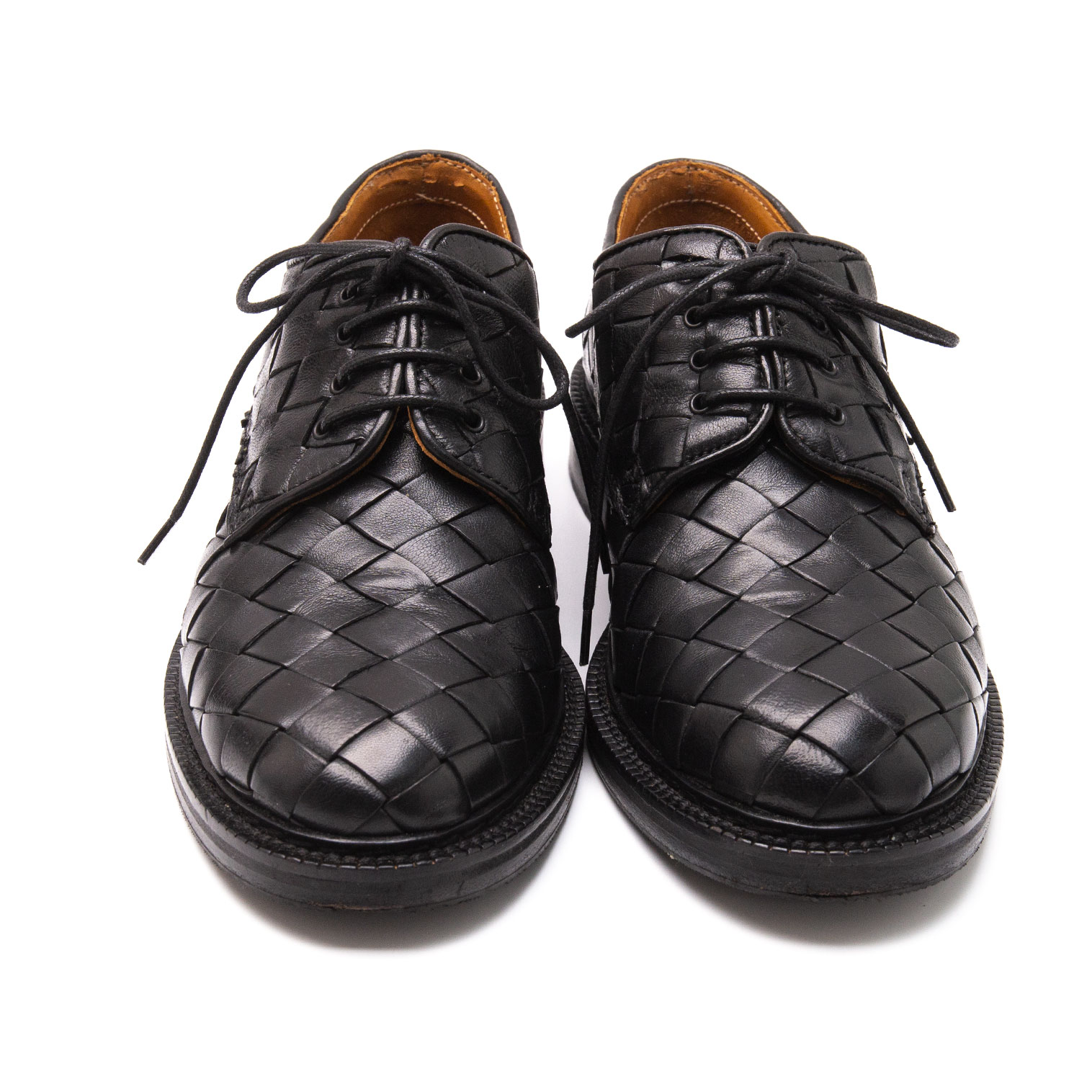 古典 アニエスベー agnis b. エナメルレースアップシューズ - 靴