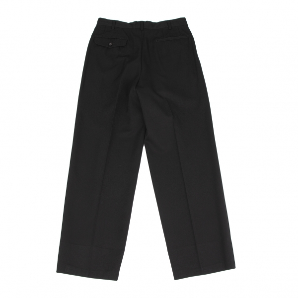 COMME des GARCONS HOMME Wool Two Tuck Tapered Pants