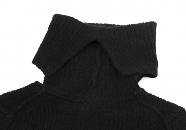 tao COMME des GARCONS Wool Super Sleeve Turtleneck Rib Knit