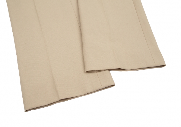 BURBERRY: Madge pants in grain de poudre wool - Beige | Burberry pants  8071100 online at GIGLIO.COM