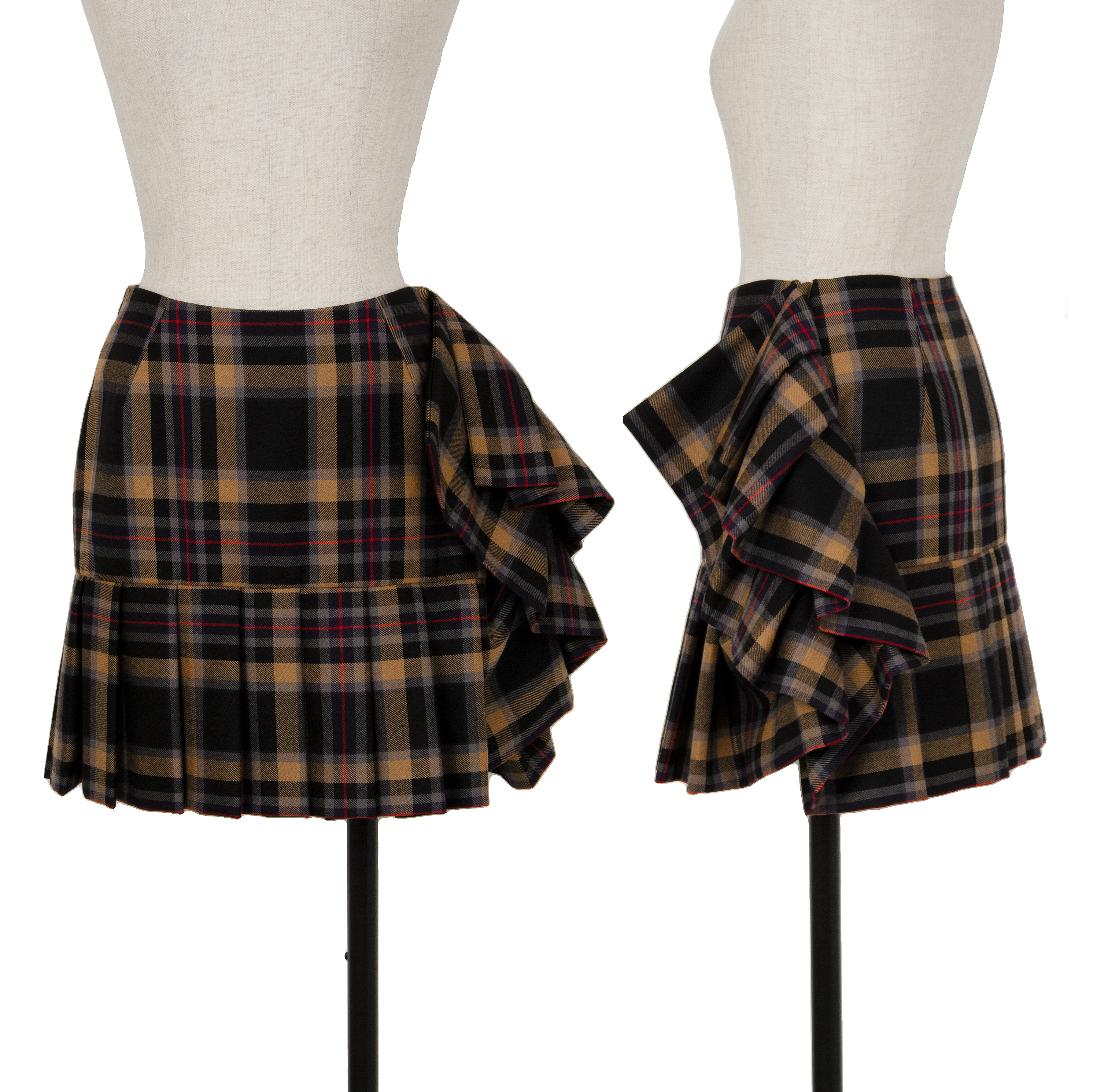 Vivienne Westwood 変形巻きスカート フレア ミニミニスカート