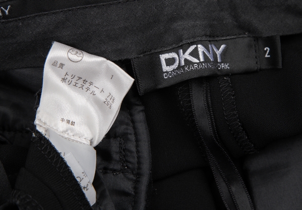 DKNY Womens Tokyo Slip On Sneaker, Adult, Black/White, 9.5 M US