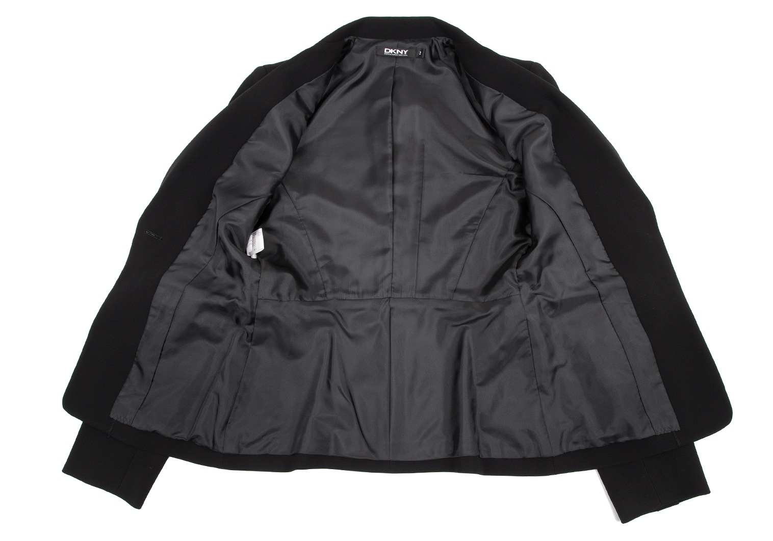 DKNY ジャケット　スカート　セットアップ　スーツ　レザー　本革　キャメル