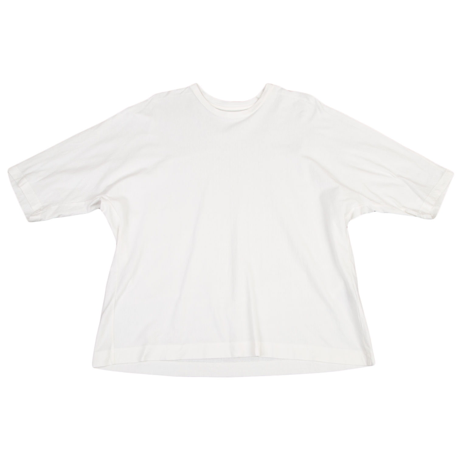 HOMME PLISSE オムプリッセ Tシャツ・カットソー 2(M位) 白無しネック