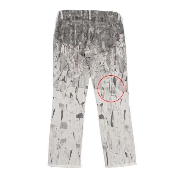 ISSEY MIYAKE Stretched Jacquard Pants (Trousers) Grey 1 | PLAYFUL