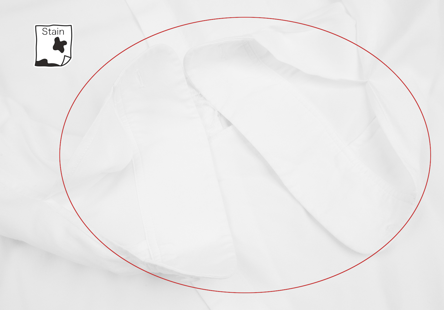 ワイズY's レーヨンフロントカットオフデザインシャツ 白2
