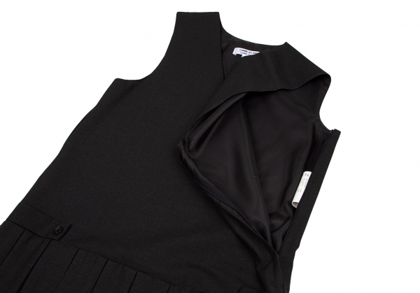 COMME des GARCONS Lester Bowden Pleats Switching Sleeveless Dress 