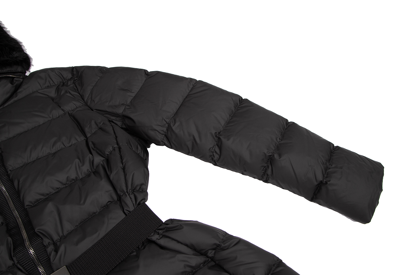 美品　MONCLER ノーカラージャケット　ブラック　サイズ3サイズ3