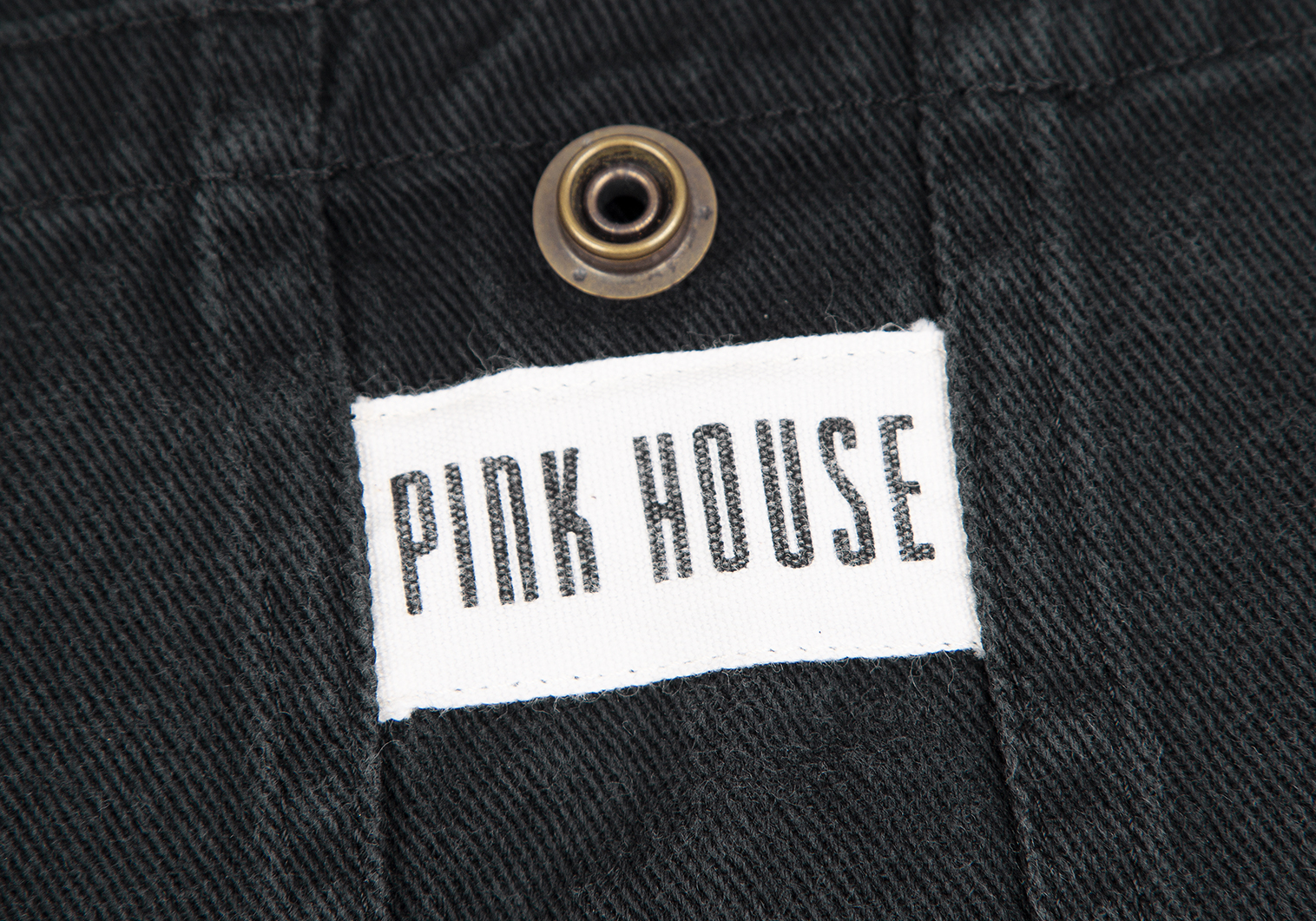 PINK HOUSE 黒色×グレー水玉ポリエステル ジャンスカ 90年代 美品 ...