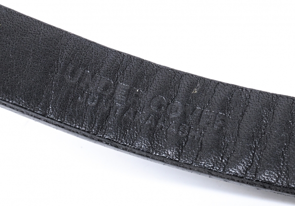 UNDERCOVER Studs Leather Belt Black | PLAYFUL