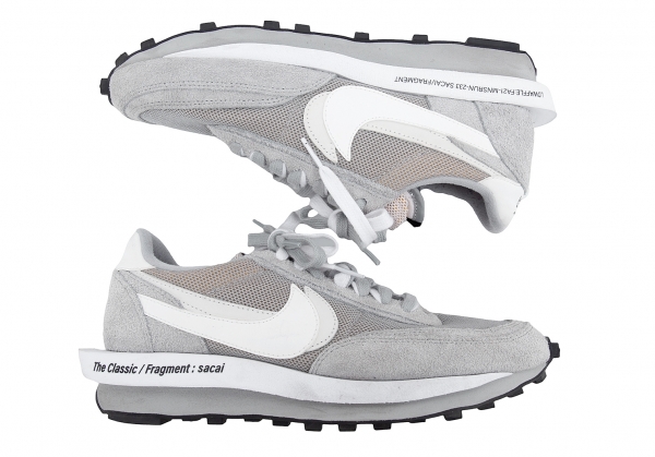 NIKE sacai FRAGMENT LD WAFFLE SF Sneakers (Trainers) Grey US 9