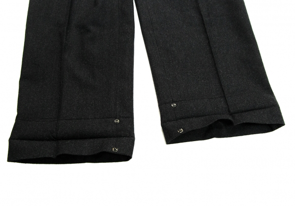 COMME des GARCONS HOMME DEUX Wool Two Tuck Pants (Trousers