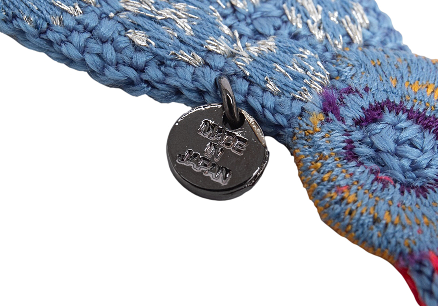 イッセイミヤケISSEY MIYAKE フェニックス刺繍ブローチ マルチ