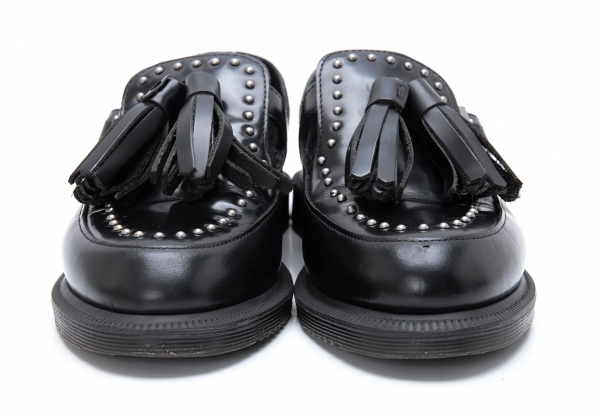 Dr. Martens GRACIA STUD Leather Tassel Shoes Black US 7 | PLAYFUL