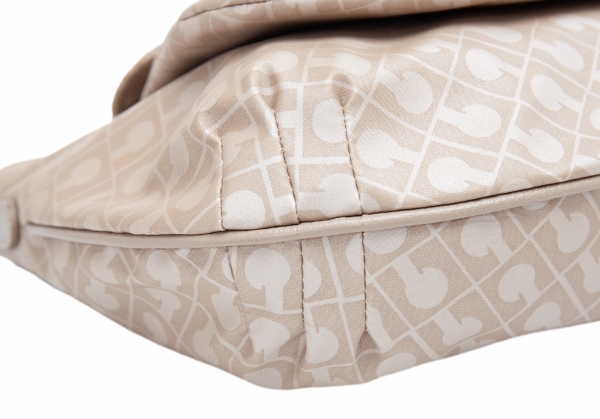GHERARDINI Printed Shoulder Bag Beige F | PLAYFUL