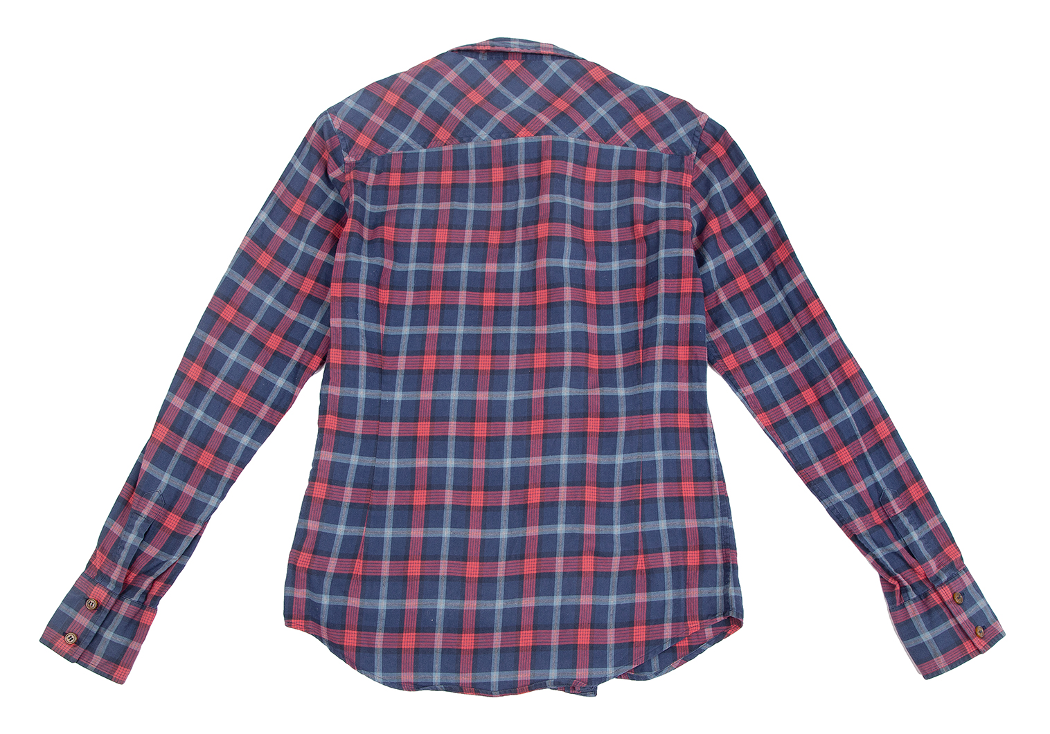 ヴィヴィアンウエストウッドマン チェックシャツ約60センチ 袖幅 - シャツ
