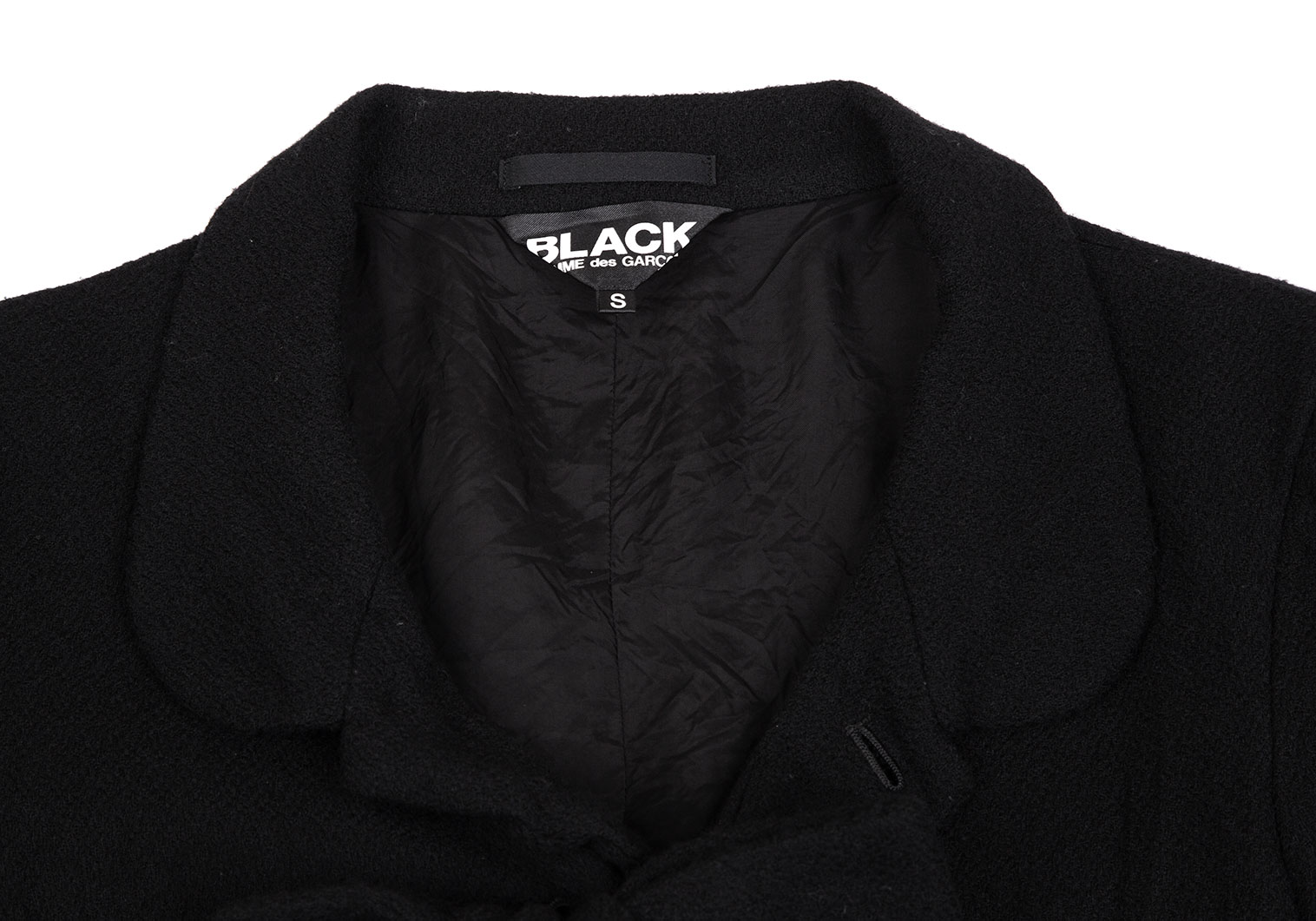BLACK COMME des GARCONS ジャケット S 黒
