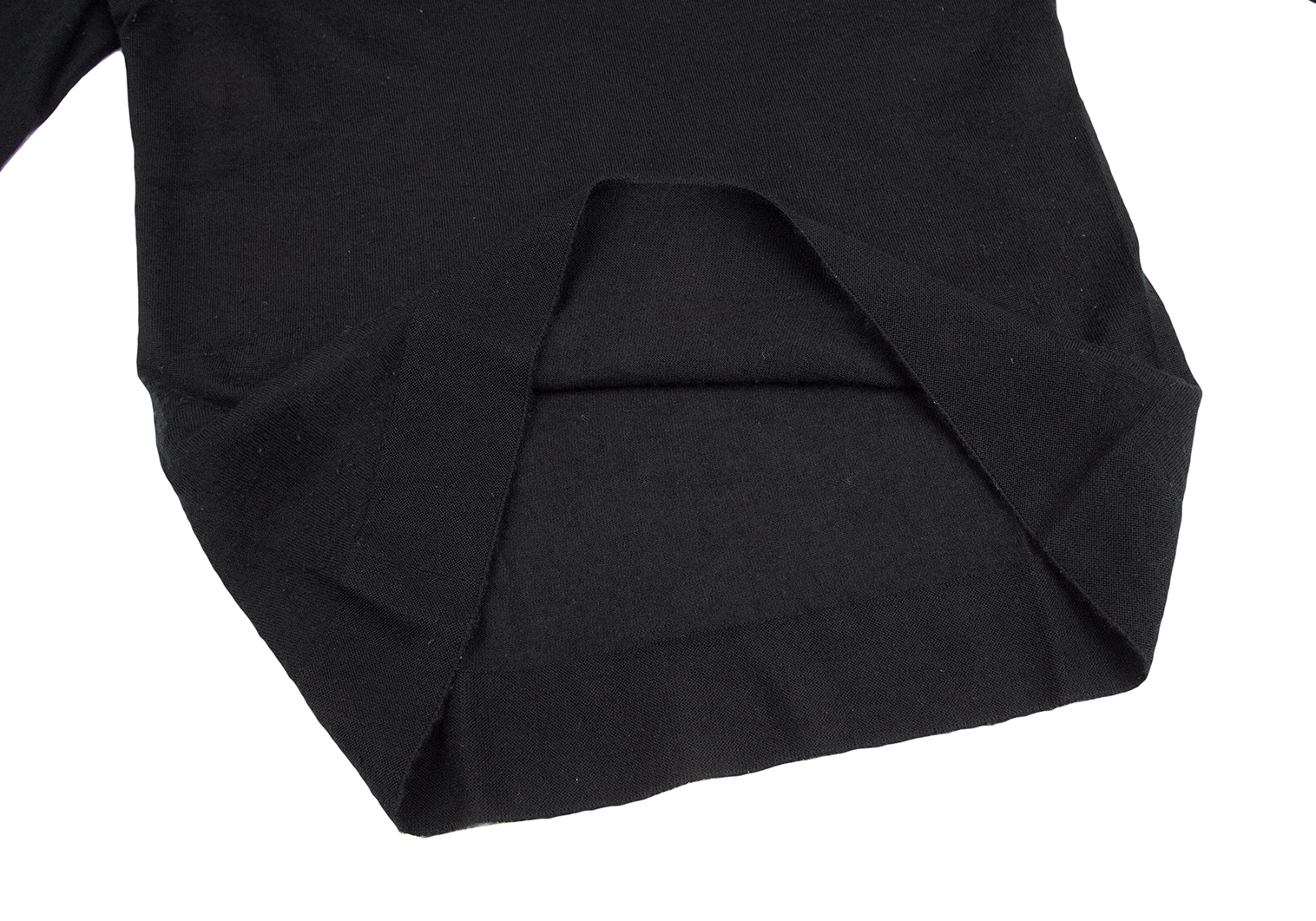 BALENCIAGA カジュアルシャツ 38(S位) 黒x白(総柄)