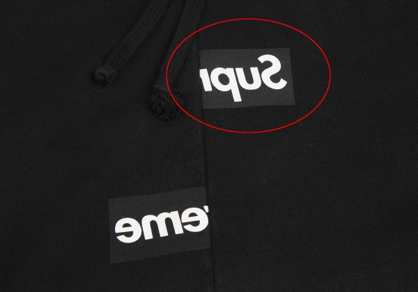 Supreme hoodie black stain on black hoodie after hand cleaning a