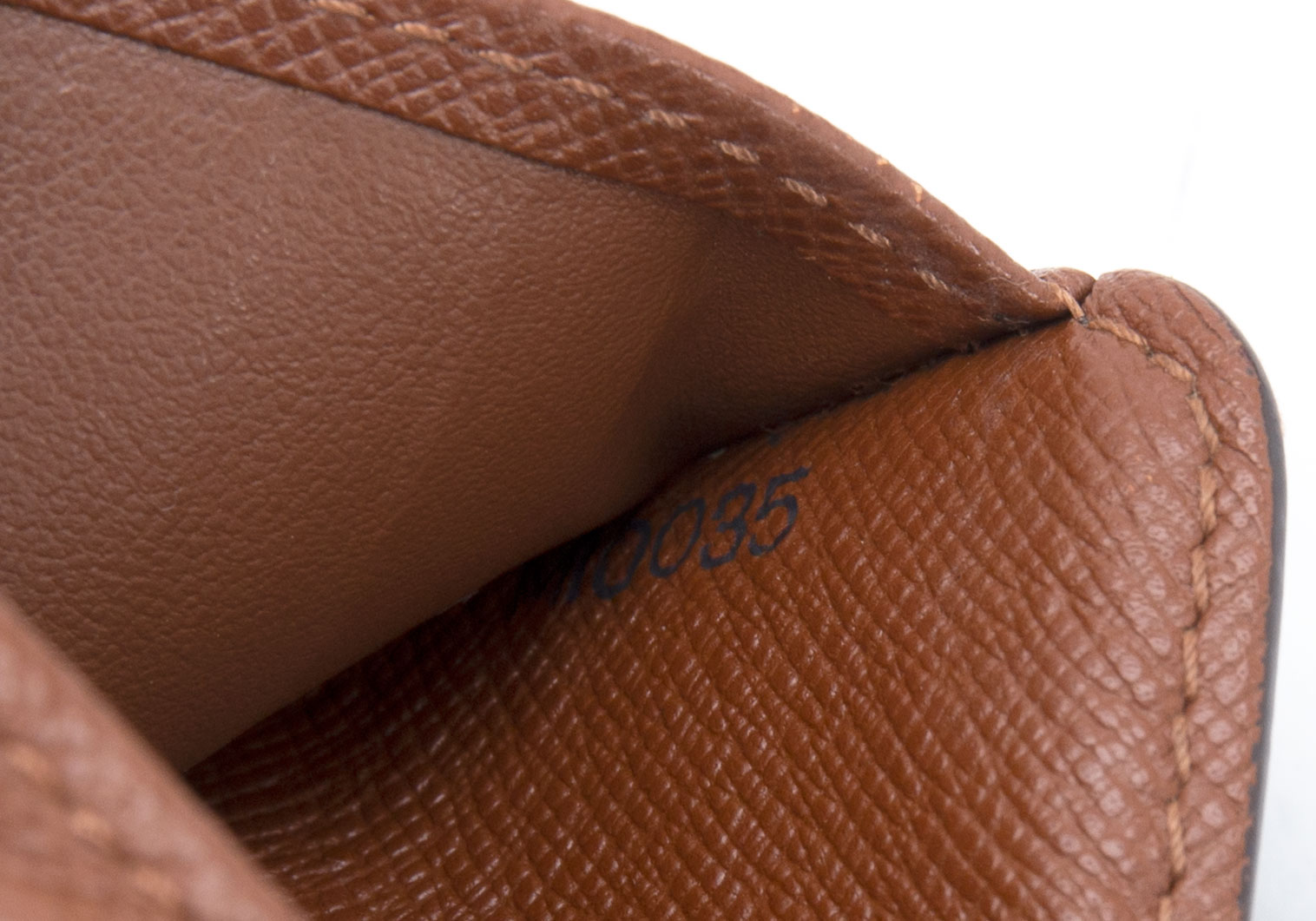 ルイヴィトンLouis Vuitton M61667 モノグラム コンパクトジップ財布 茶