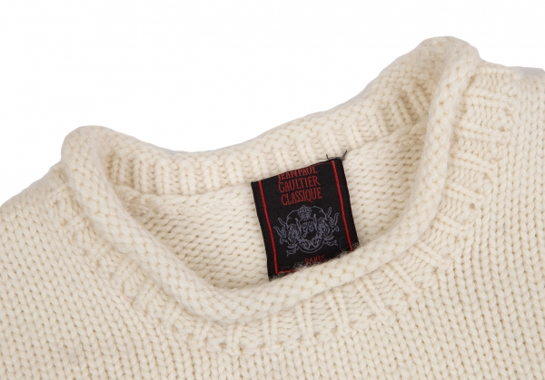 Jean Paul GAULTIER CLASSIQUE Wool Striped Knit Sweater (Jumper