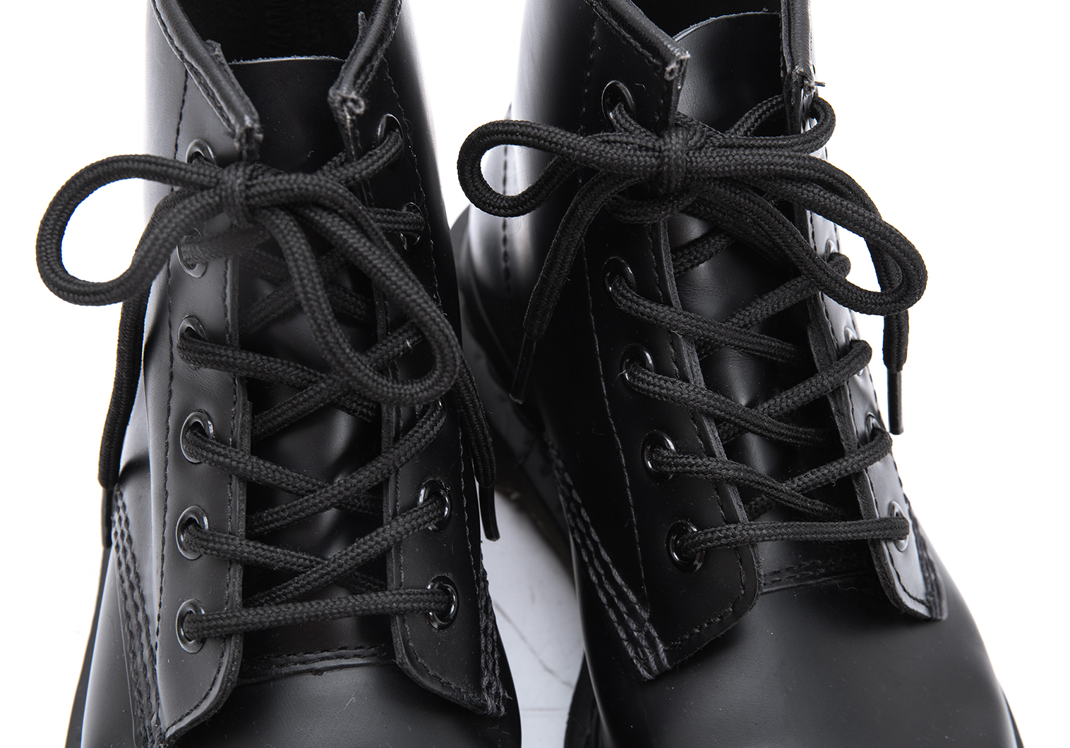 割引設定 美品 ドクターマーチン タータンチェック 黒 レザー UK7 - 靴
