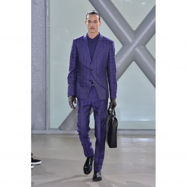 ASOS DESIGN wedding super skinny suit trousers in purple | ASOS